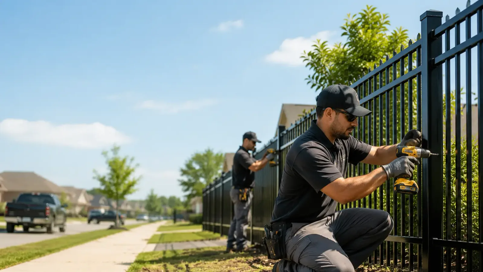 Metal Fence Installation in Beach, ND
